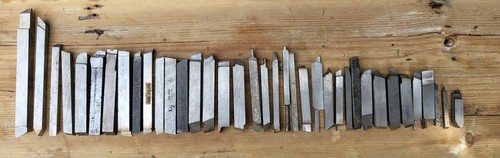 Vintage lathe turning - , tools