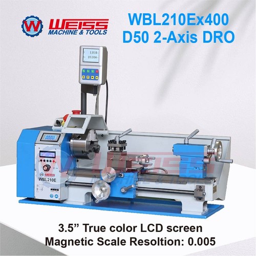 Metal lathe weiss - weiss, wbl210e